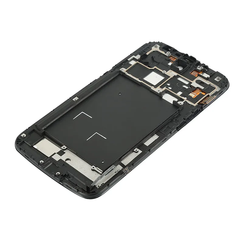 Sinbeda 6 3 &quotSuper AMOLED ЖК дисплей для Samsung Galaxy i9200 i9205 сенсорный экран с рамкой