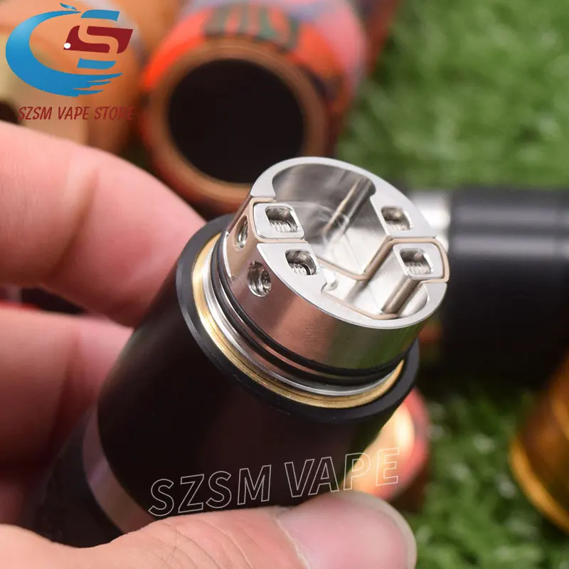 Электронная сигарета sob mod комплект 18650 батарея с QP KALI V2 RDA Fatality RDA атомайзер 25 мм vape механический мод для испарителя комплект