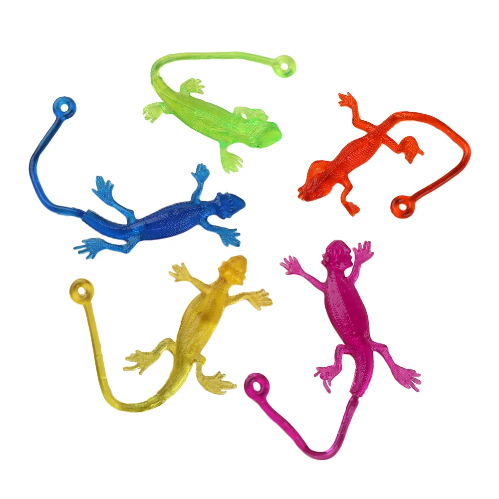sticky lizard toy