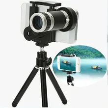 Штатив Стенд клип 8X 12X 18X телефото Лен Мобильный телефон телескоп объектив для iPhone X, Google, Zopo, Wiko, Blackview, Cubot, Umi, Leagoo