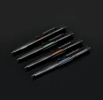 

Tactical Tungsten Steel Multifunctiona broken window pen tactical defense pen, EDC portable outdoor self-defense signature tool