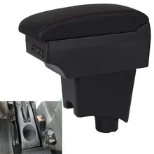 For Nissan Almera Armrest Box Almera 3 Universal Car Central Armrest Storage Box modification accessories