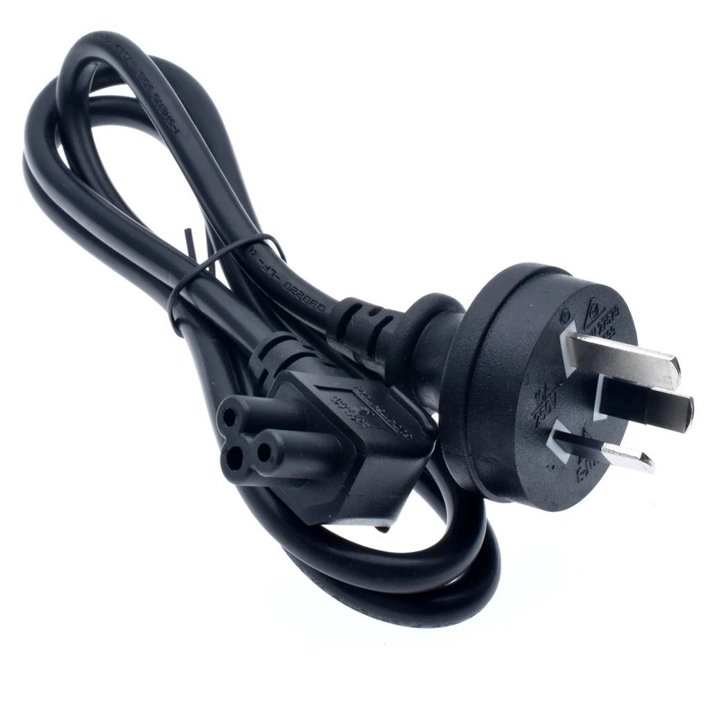 Австралийский разъем типа I для IEC 320 C5 3 контактный кабель питания Micky с прямым