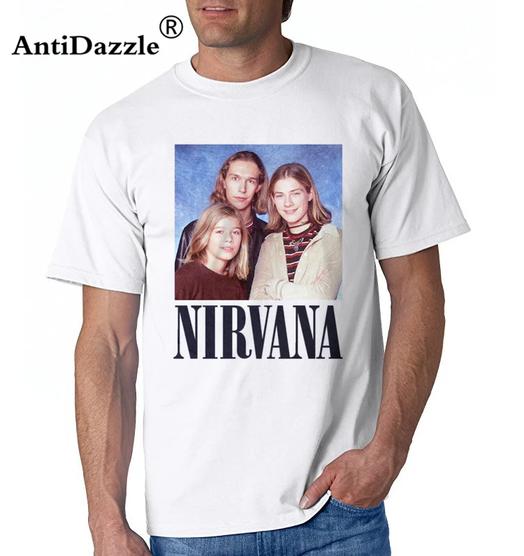 Cotton Jersey Tees Shirts Hanson Nirvana T Shirt Male O Neck Hip Hop