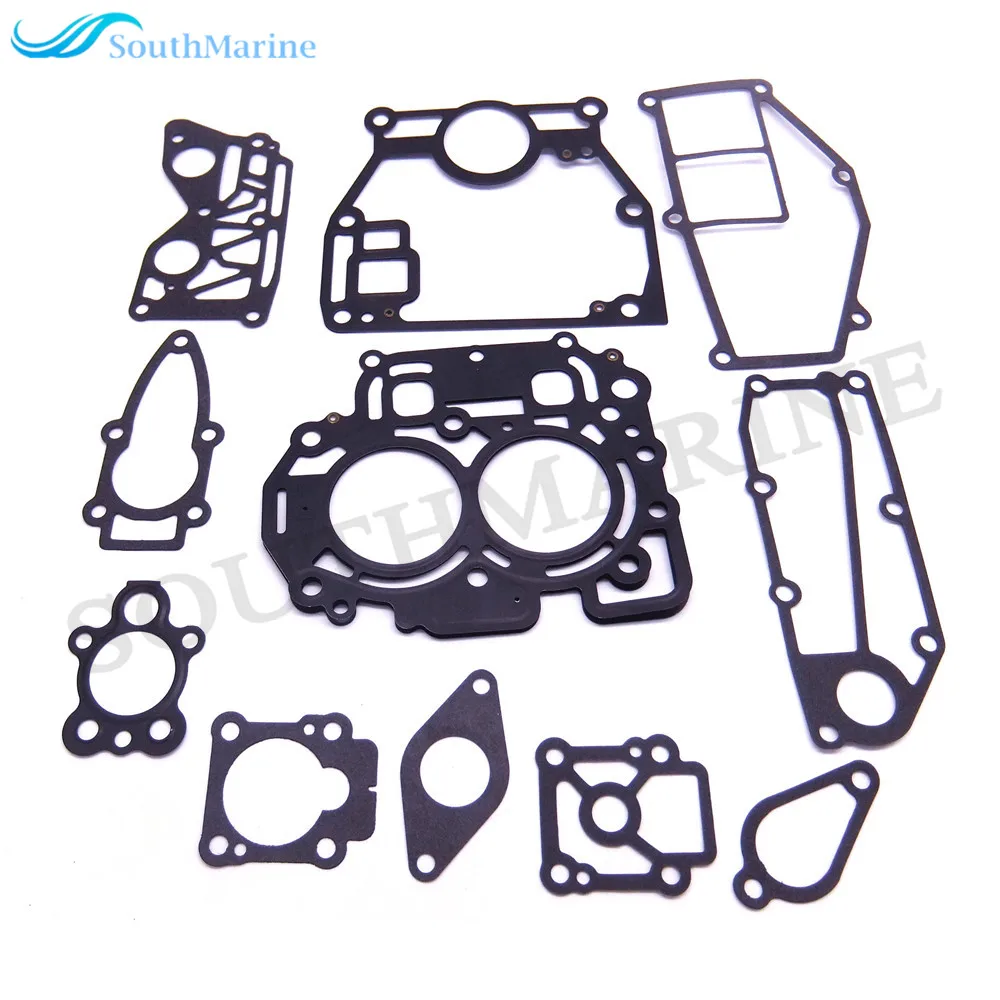 Boat 3V1-87121-0 3V1871210M Complete Power Head Gasket Set for Tohatsu Nissan / 05041395 for Evinrude Johnson 8HP 9.8HP 9.9HP