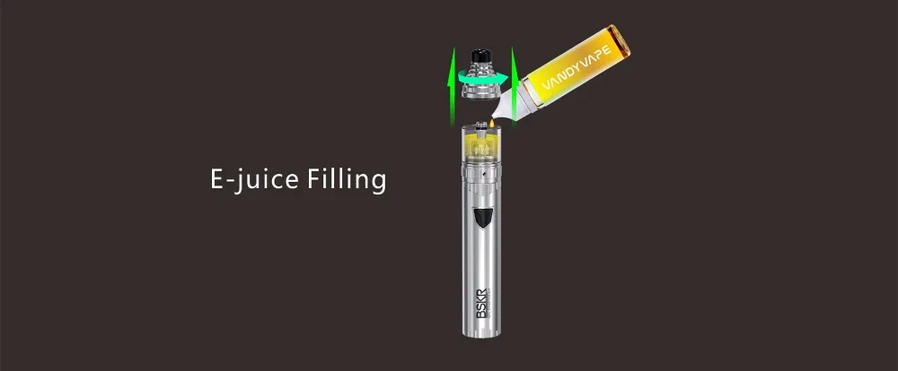 Original Vandy Vape Berserker MTL Kit With 1100mAh Battery MOD and Berserker MTL RTA Subtank Electronic Cigarette Vape Pen 02 (2)