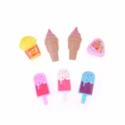 7 шт./компл. Новый мини для Фруктового мороженого на палочке картофельные чипсы сахар для кукольного дома Еда Декор