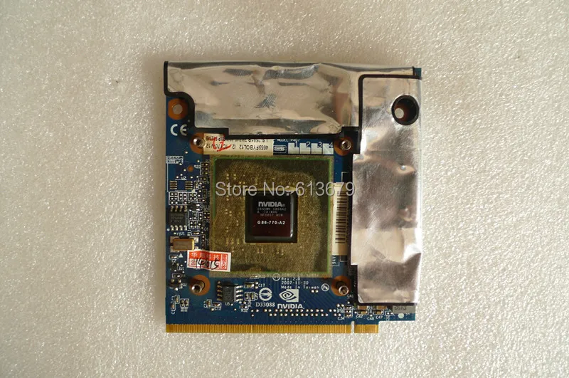Для Acer Aspire 5920G 5520 5920 nVidia GeForce 8600 8600M GS G86 770 A2 MXM II DDR2 512MB видеокарта VGA|card card|card graphiccard