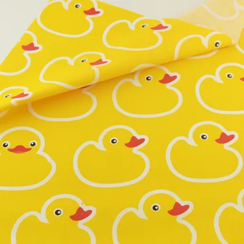 

Teramila Fabrics Yellow Duck Cotton Fabric Tecido Quilting Bedding Decoration Tissue Home Textile Patchwork Sewing Cloth Craft