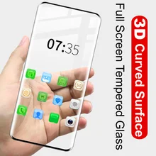 for oneplus 7 pro Glass IMAK 3D Curved Edge Screen Film For Oneplus 7 Pro Screen Protector glass 1+7 pro Phone Verre Tremp Coque
