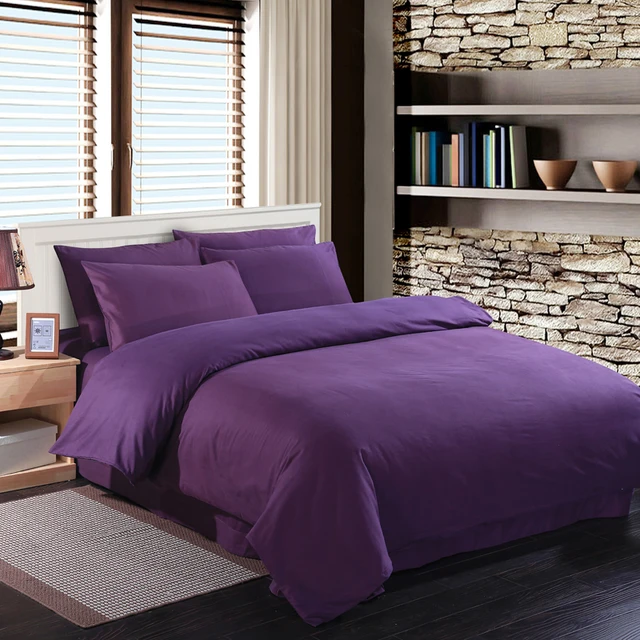 edredon roxo profundo roxo conjunto de cama capa de edredon colcha king edredon roxo profundo roxo conjunto de cama capa de edredon colcha king