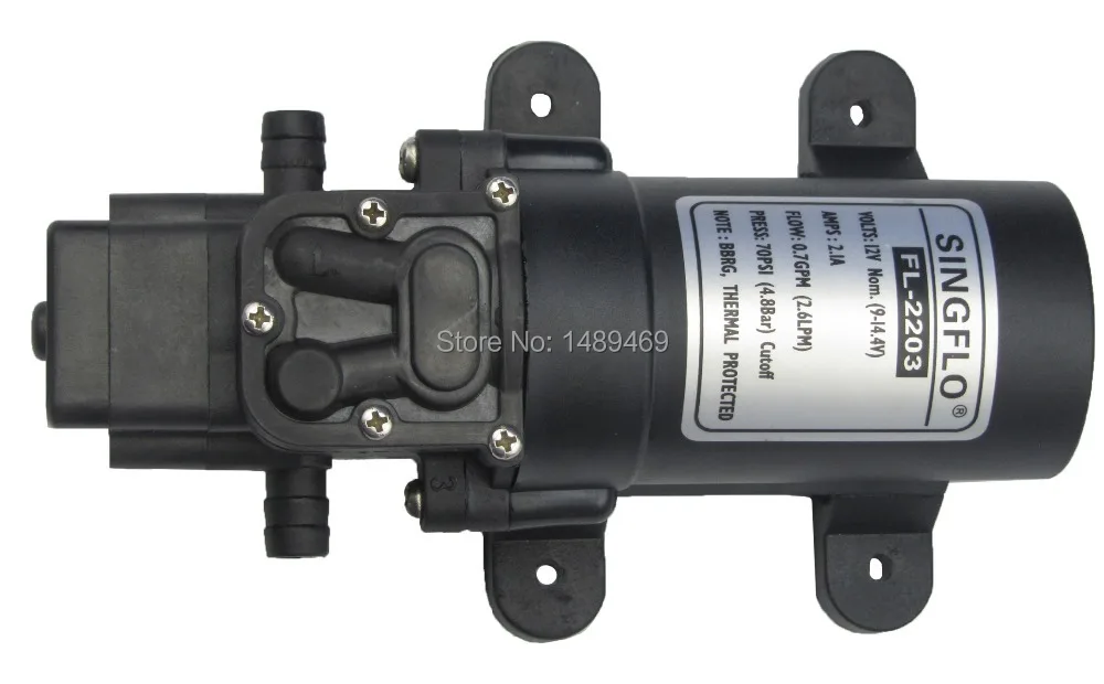 Фото 12 В в водяной насос давления 70PSI 2.6LPM pump sprayer sprayer cappump step 12 В в водяной насос давления 70PSI 2.6LPM pump sprayer sprayer cappump step