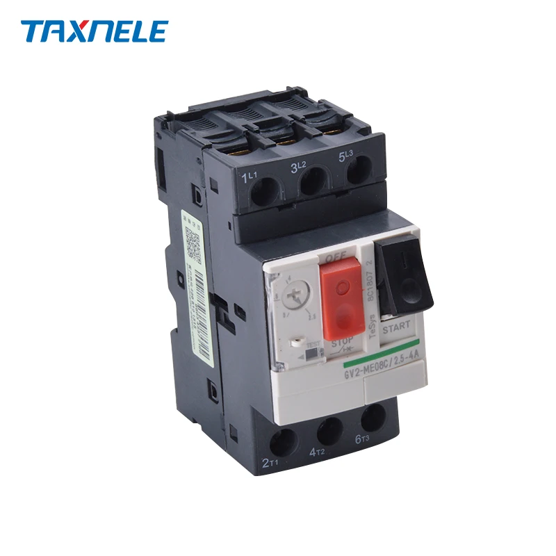 Description Picture 3 of itemmotor starter GV2ME series Motor protector Motor Circuit Breaker Push Button 3P Thermal Magnetic Type motor breaker MPCB