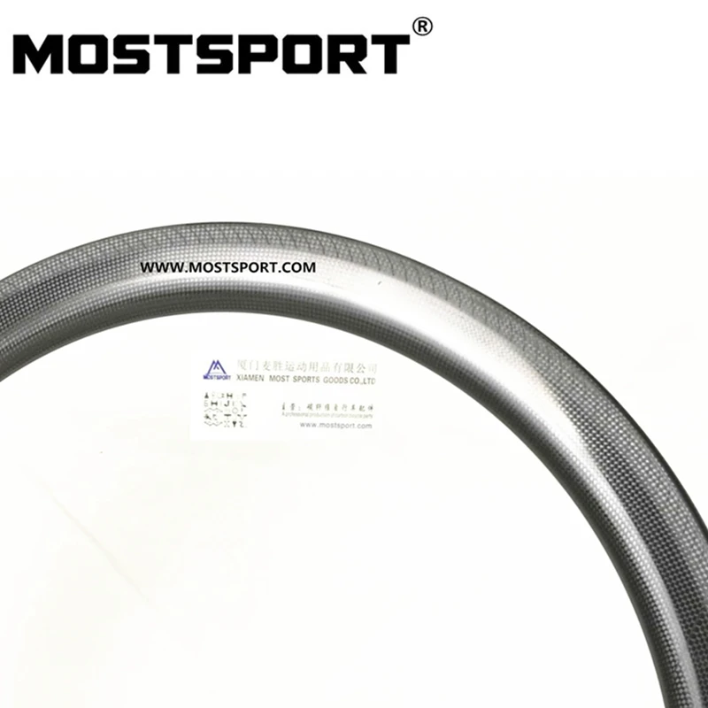 Mostsport 700C Углеродные Диски 30/38/50/60/88/90 мм U образный текстурированный торможения трек с мощным торможения