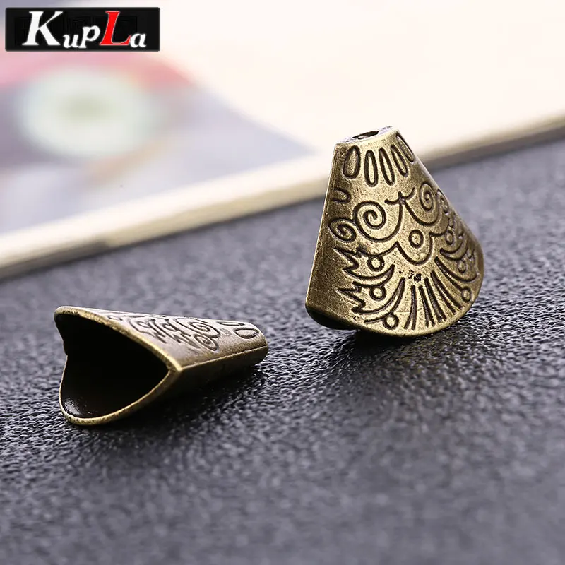 Винтажные металлические камео бусины шапки Diy ювелирных изделий фурнитура и