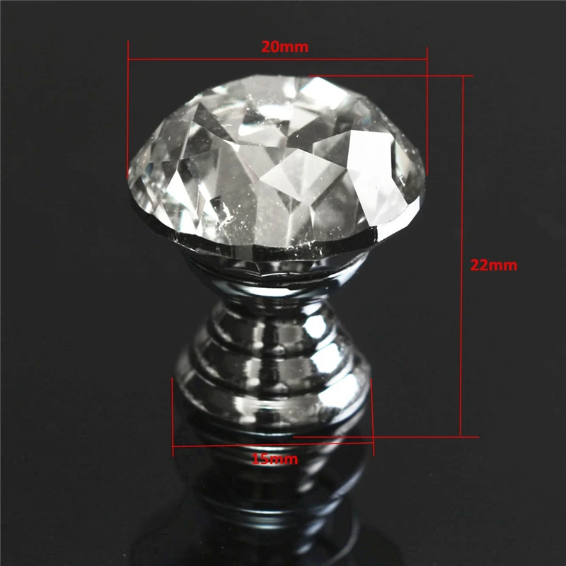 puxadora de gavetas portas cozinha armarios cristal liga zinco 04