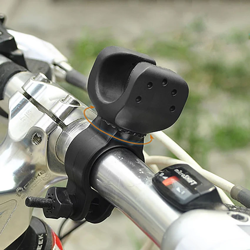 

Bike LED Flashlight Mount Bracket 360 Degree Rotation Bicycle Front Light Stand Clip Flash Torch Holder Bicycle Accessories
