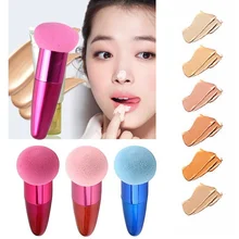 1 шт. леди мульти-цветная косметика макияж, жидкая кремовая основа для макияжа лица Губка кисти косметический Puff