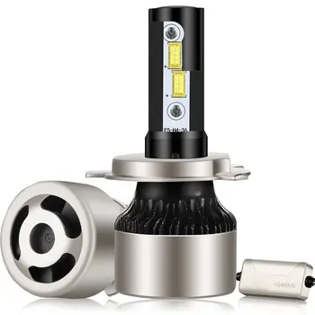 

Led Headlight Bulbs Conversion Kit Beam 45W 6500K Canbus-Ready Plug And Play Cool White With Anti-Radio Interference