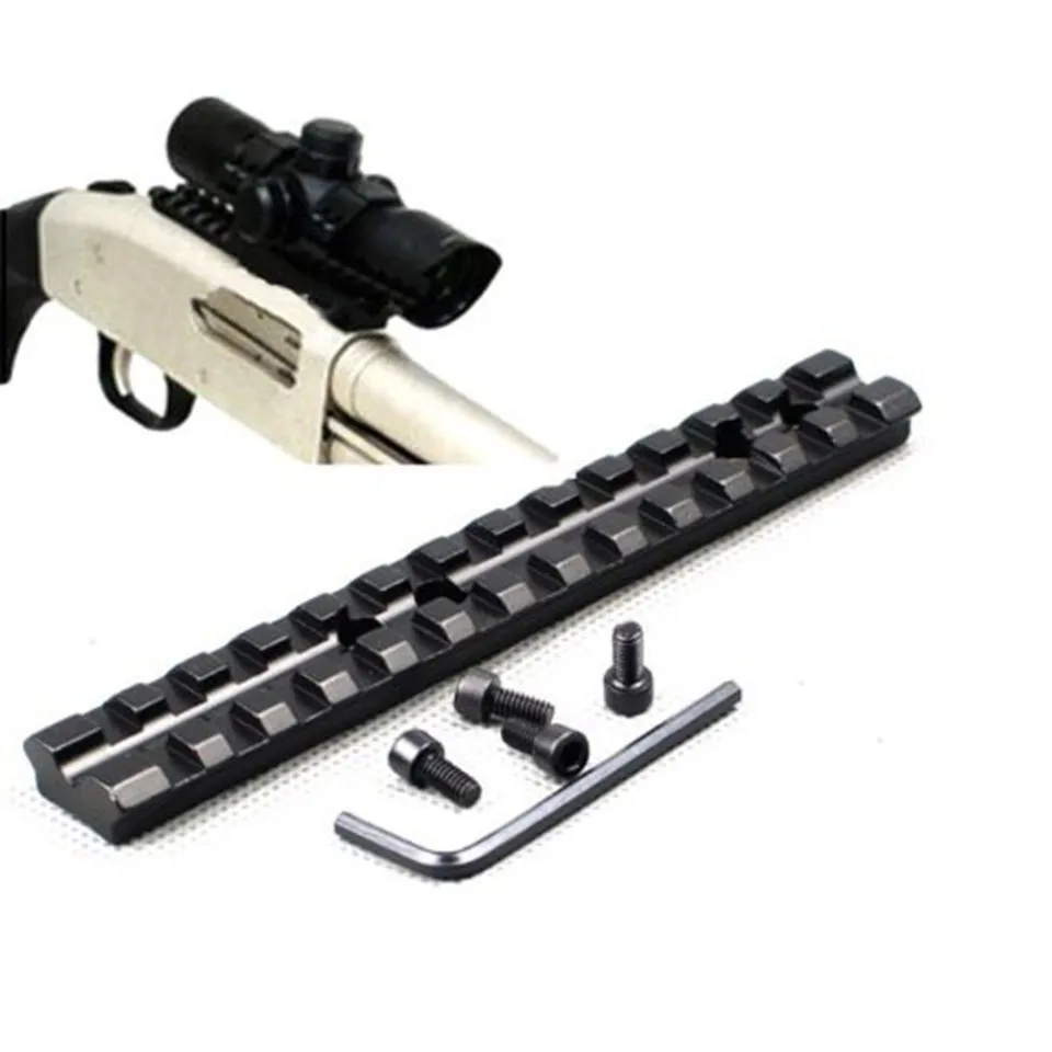 Picatinny/Weaver Rail Scope Mount 13 Slots for Shortgun Mossberg