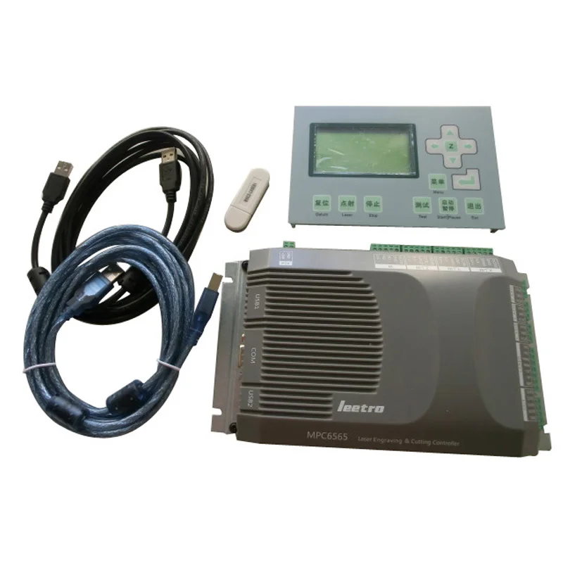 Leetro Motion Controller MPC6565 лазерной Плата управления для CO2 лазерный гравер и резак|controller