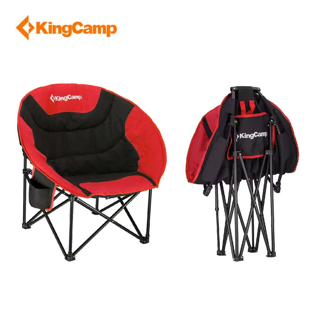 KingCamp портативный легкий складной стул рыболовный с сеткой подстаканник для