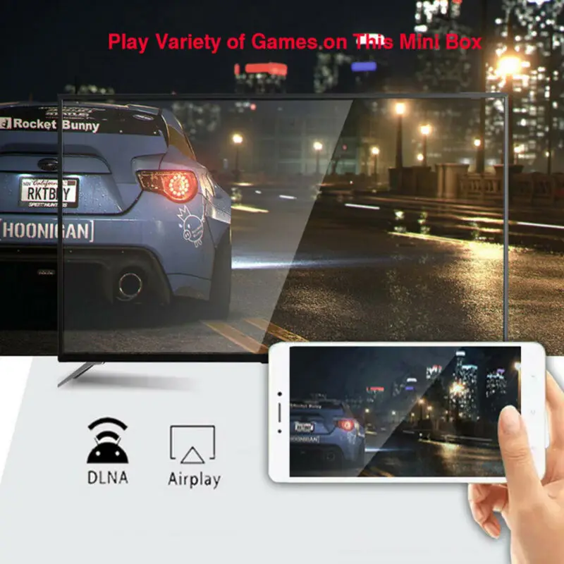 H96 MAX RK3318 Android 9.0 4G+64GB Quad Core 4K Smart BT 4.0 Top LED TV Box NEW