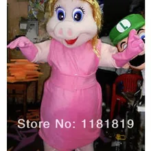 Маскарадный костюм MISS PIG MASCOT Модный на заказ костюм аниме косплей наборы маскарадный костюм