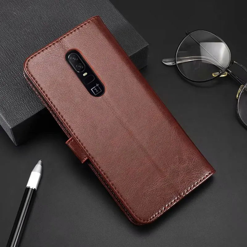 Luxury Retro Wallet Stand Flip Leather Case For Oneplus 1 One A001/Two 2 3 3T Three A003 7 Pro Back | Мобильные телефоны и
