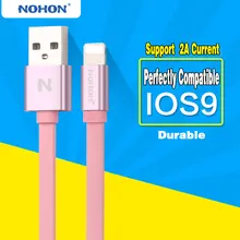 NOHON 8 Pin USB кабель для Apple iPhone 6 6S Plus 5 5S SE iPad 4 Air 2 USB кабель для быстрой зарядки и синхронизации данных