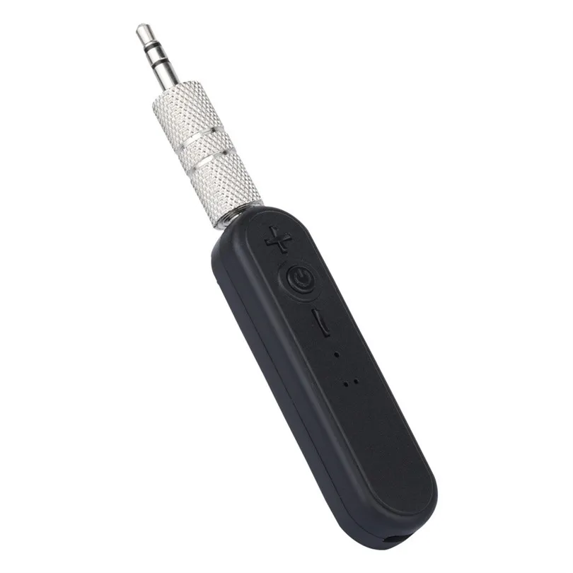Беспроводной Bluetooth 4,1 приемник стерео 3,5 мм аудио музыкальный адаптер для ТВ телефона ПК 3,5 мм аудио разъем usb зарядка 30NT08 - Цвет: Черный