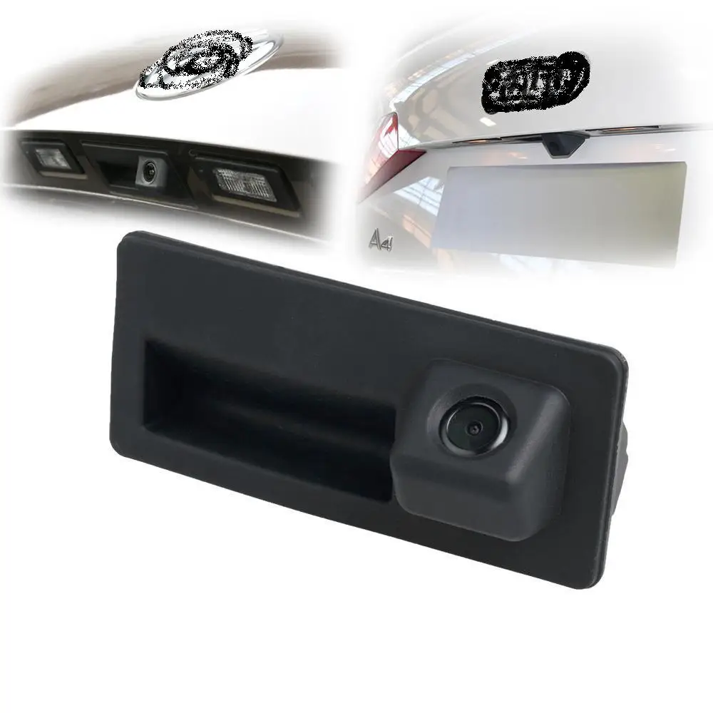 CCD Waterproof Car Trunk Handle Camera Car Reverse Rear View Backup