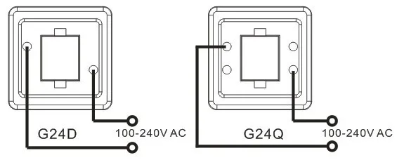 G24 LED bulb-Connecting