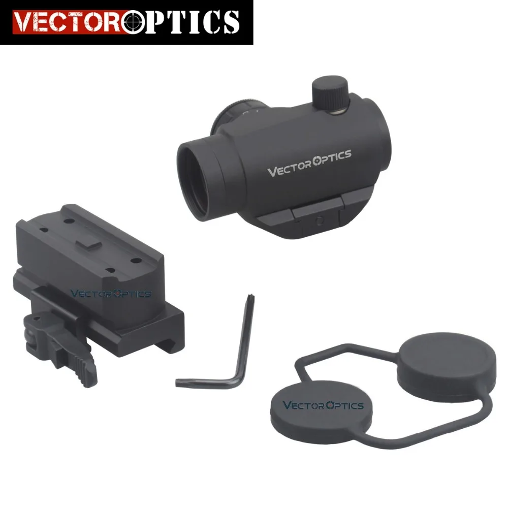 Vector Optics Compact Mini 1x22 QD Pistol Reflex Red Dot Gun Sight Scope Fit Picatinny Rail