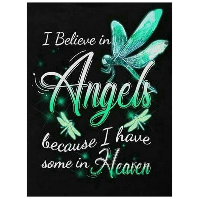 

New 5d diamond painting dragonfly angel stickers scenery full square drill mosaic artwork 3d round diamond embroidery crafts