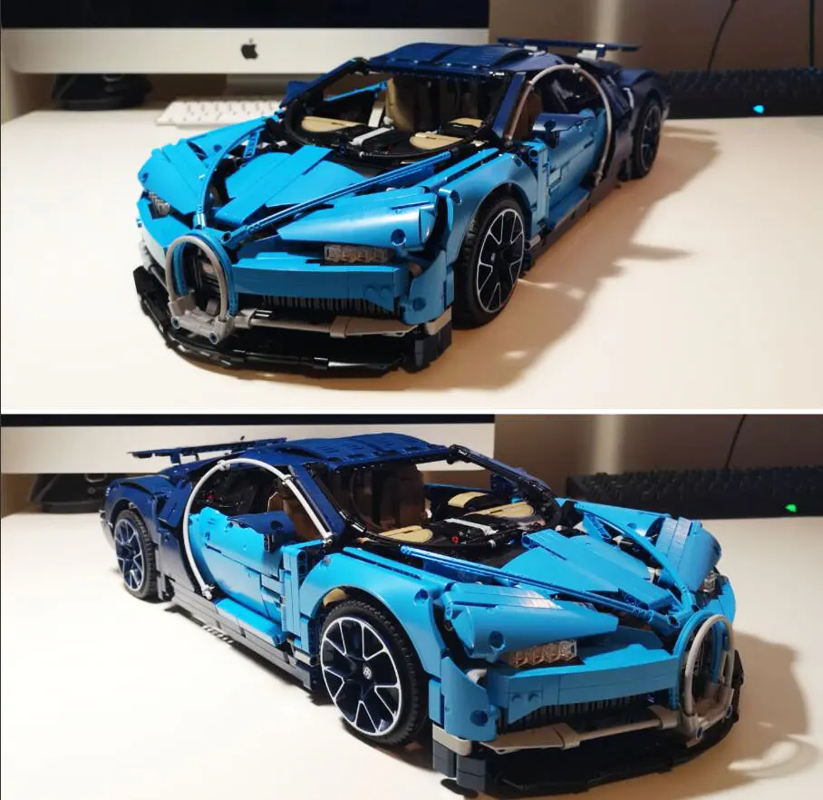 

Racing Car Chiron 42083 Roadster Car Vehicle Building Blocks Bricks Toys Compatible With Legoings Technic 42083
