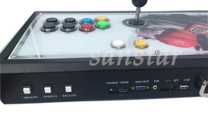 With wire Arcade Fighting Stick With Games 3-4