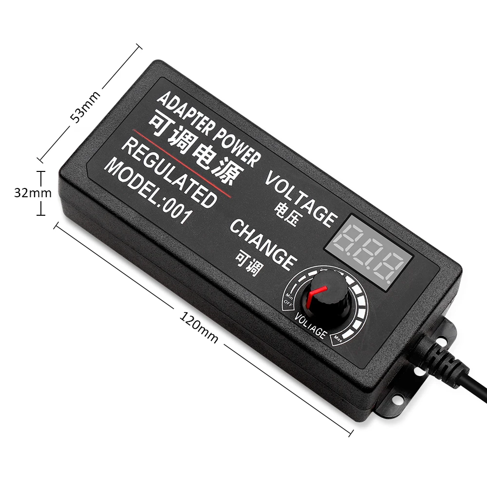 3v-12v 3v-24v 9v-24v com adaptador universal do