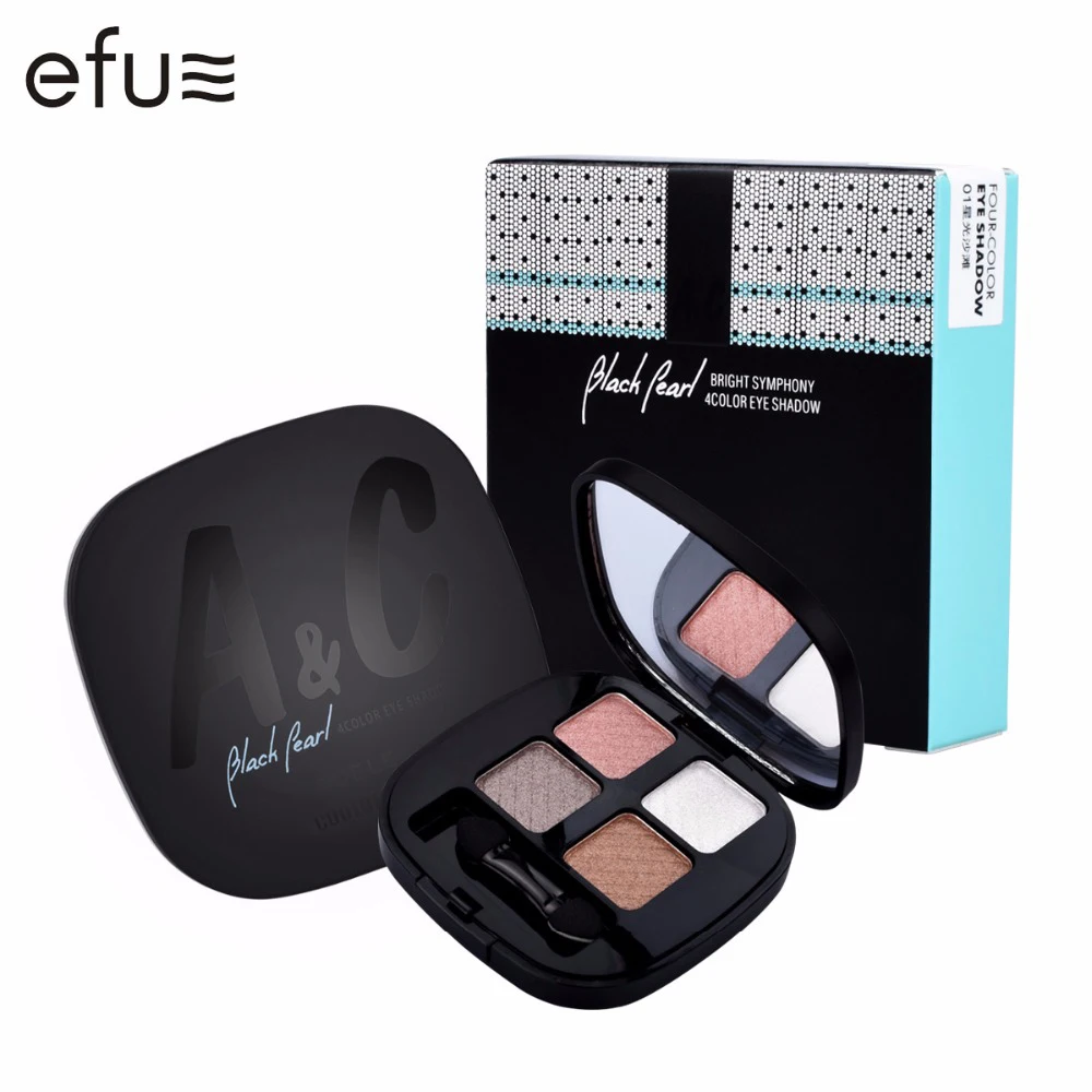 

Eyeshadow Palette 4 Colors Eye Shadow Natural 2gx4 Eyes Makeup Brand EFU #C59009
