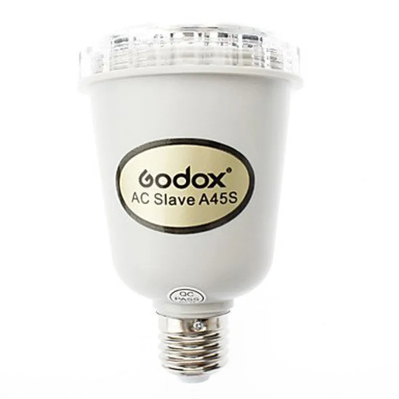 Godox A45s фотостудия электронный мигающий свет стробоскоп AC Slave вспышка лампа для E27