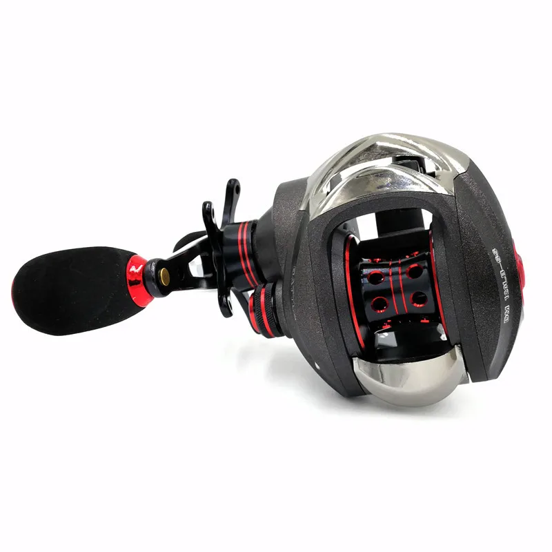 Carretel de Arremesso Sistema de Freio Carretel de Fundição de Isca Carretel de Pesca 8 kg 210g Duplo Isca Dmk 16bb - 7.0: 1 20 Carretilhas de pesca