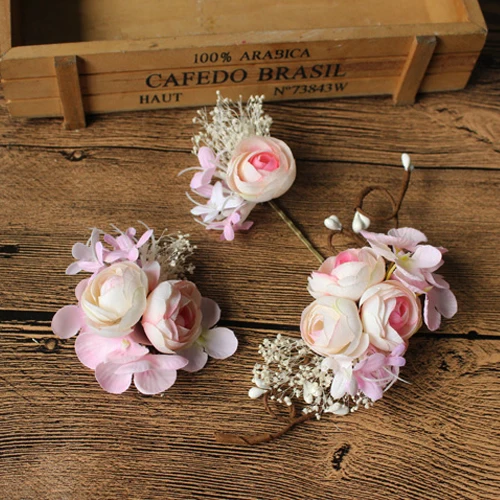

New flower berry hairsticker hairwear bridal girl kid wedding bridal beach party hairwear hairclip