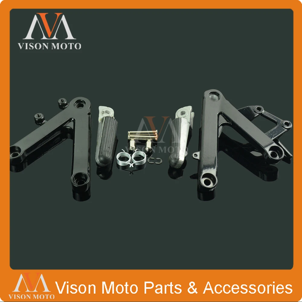 

Motorcycle Front Foot Pegs Rest Footrest Pedals Bracket For HONDA CBR250 CBR 250 MC22 MC 22 90 91 1992 1993 1994 1995 1996 1997