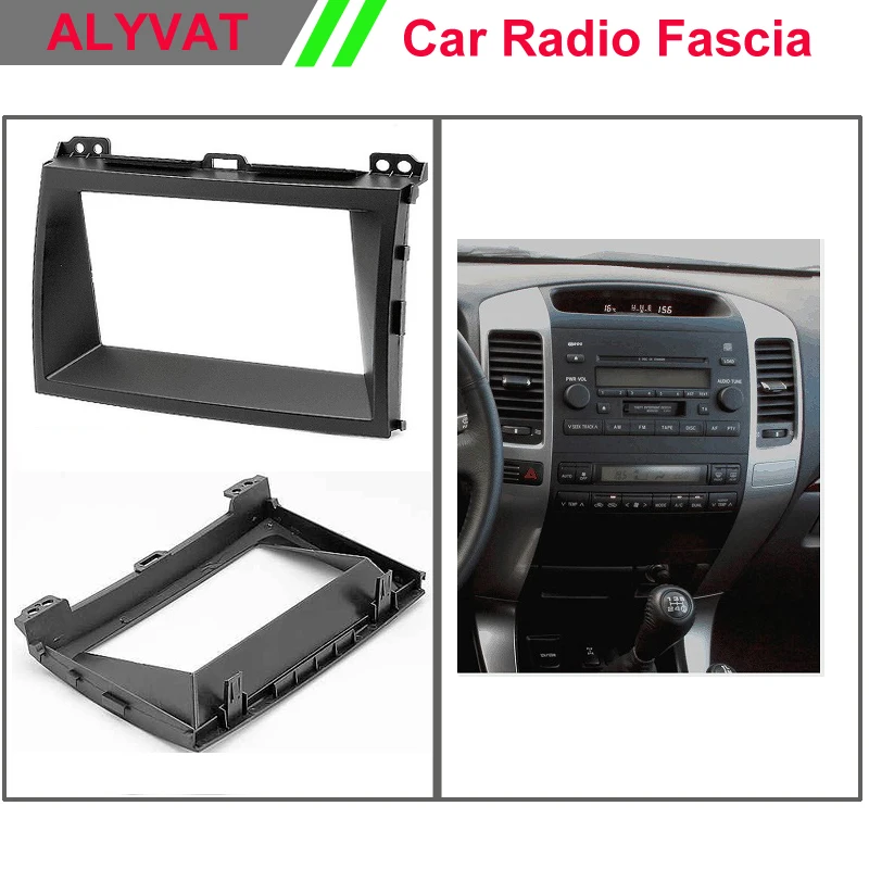 Car Stereo Radio installation frame Double Din in Dash Facia Fascia Kit