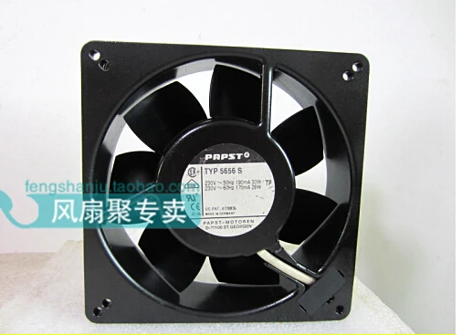 

The original German PAPST TYP 5656 S 230V 13.5cm 13538 135*135*38M metal high temperature fan