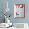 Чехол для журнала Time, зеркальный Человек года, подвесное зеркало для спальни, вогнутое на стену для дома и бара, декоративный имитирующий отражатель, забавный подарок ► Фото 2/5