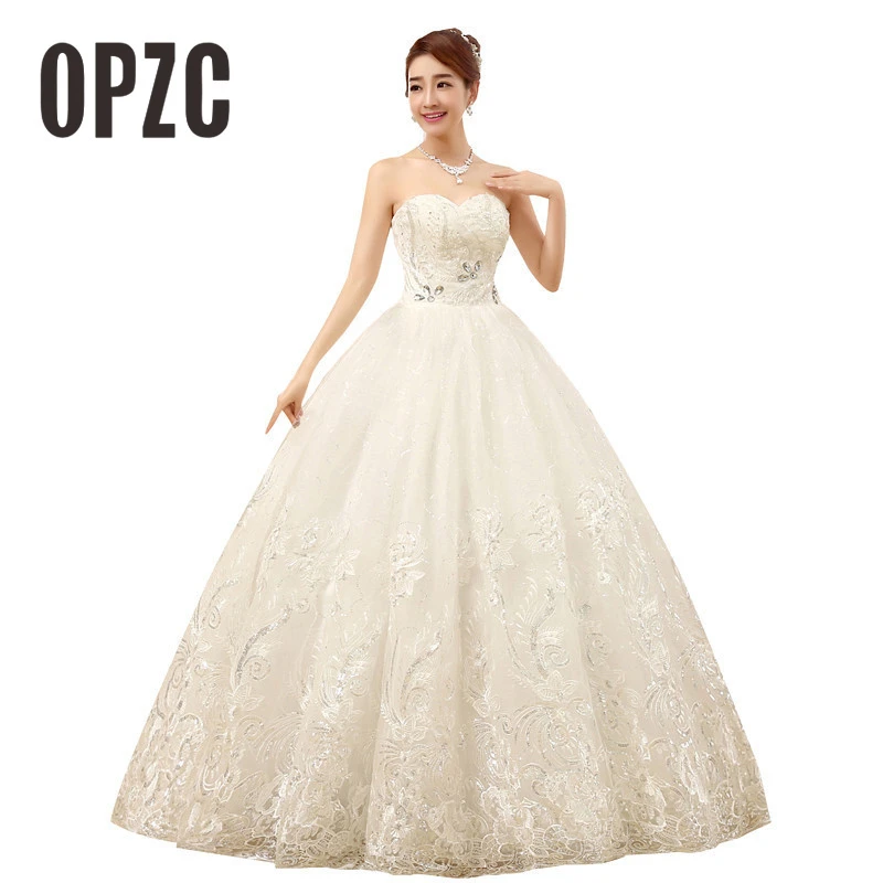 

Hate Sale White New Summer Style Embroidery Customized Cheap Wedding Dress 2017 New Fashion Bridal Gowns Sexy vestido de noiva