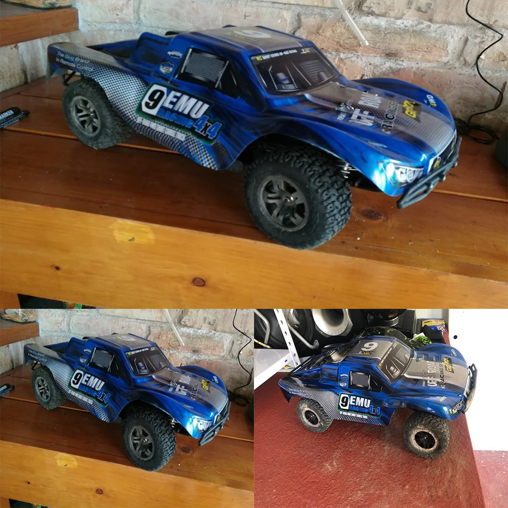 Remo пластик ПВХ корпус автомобиля поверхностный корпус M0280 для 1/10 HQ 727 4X4 Traxxas SCX10 Slash чехол пульт дистанционного управления игрушки запасные части