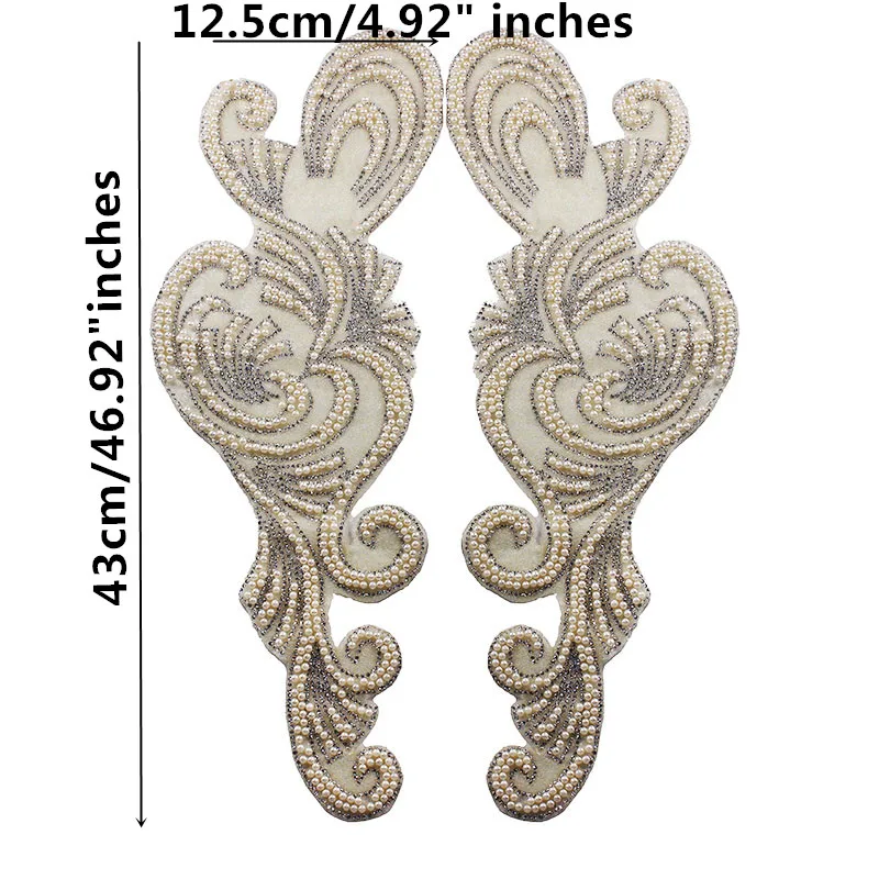5pair-Large-Floral-Long-Mirror-Pair-Beads-Hot-Fix-Rhinestone-Iron-on-Patches-Sticker-Motif-Embellishment (3)