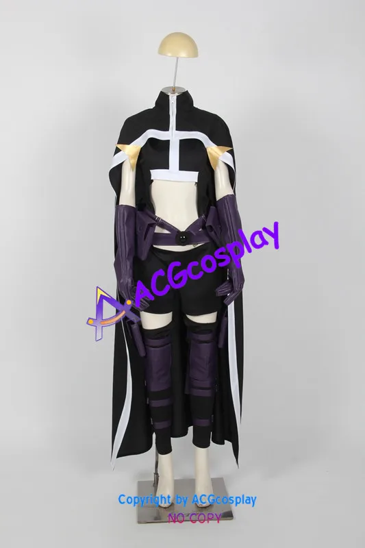 Huntress cosplay costume black version from dc comic ACGcosplay include belts and bags